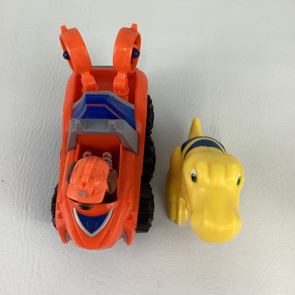 Paw Patrol Dino Rescue Pup Zuma Action Figure Deluxe Vehicle T-Rex Dinosaur Lot - Picture 3 of 7
